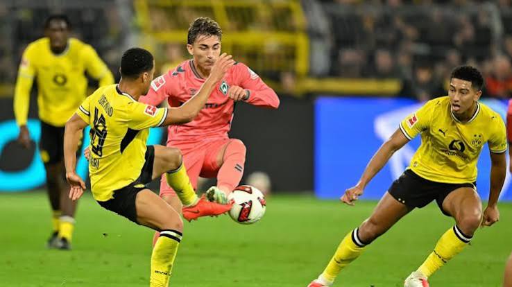 Le Borussia Dortmund a concédé un match nul surprenant (2-2) face au SV Werder Brême.